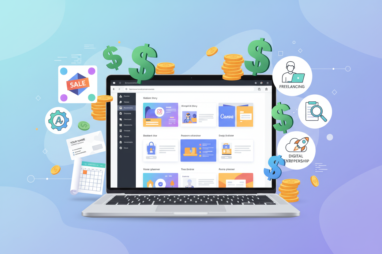 Creating Wealth Using Canva